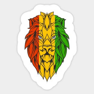 Rasta lion Sticker